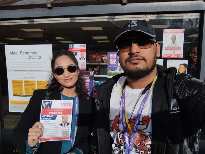 Campaigning for CSU President